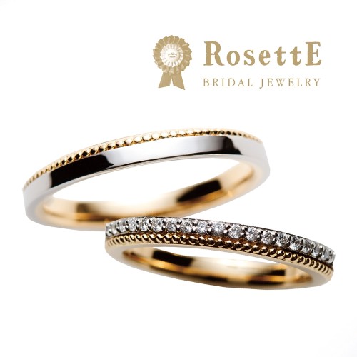 大阪で選ぶかっこいい結婚指輪RosettE④