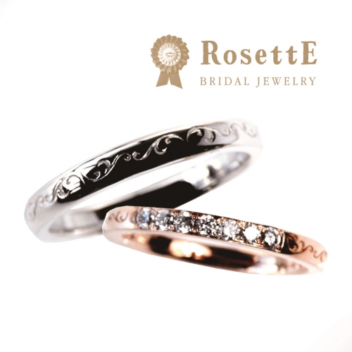 大阪で選ぶかっこいい結婚指輪RosettE⑤