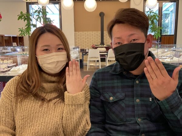 和歌山でRosetteの結婚指輪ご成約