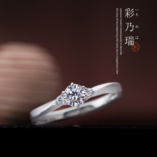 和歌山で人気プラチナ婚約指輪3