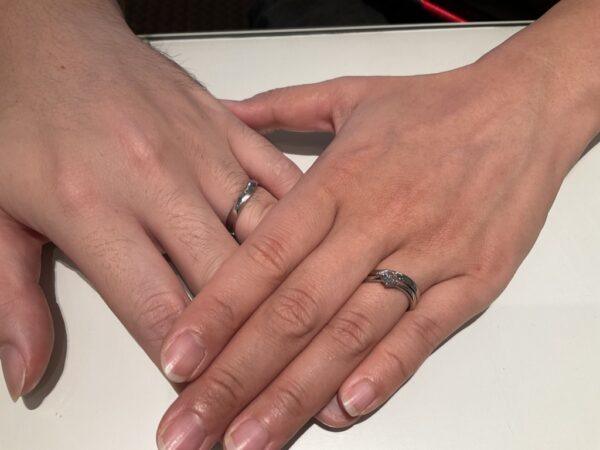人気の日本製結婚指輪をご成約いただいたお客様コメント1