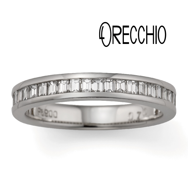 堺市で人気プラチナ結婚指輪ブランドオレッキオのデザイン12