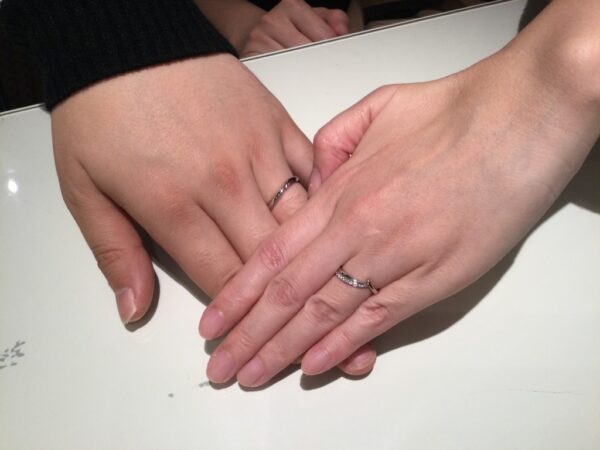 大阪府河内長野市｜結婚指輪マリアージュエントをご成約いただきました
