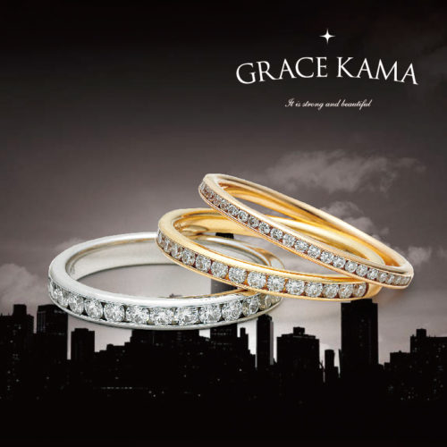 堺市で人気の10万円で買えるグレースカーマの婚約指輪3