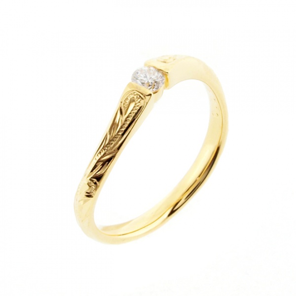 泉州でおすすめのハワイアンジュエリーブランドのリナモアの婚約指輪デザイン