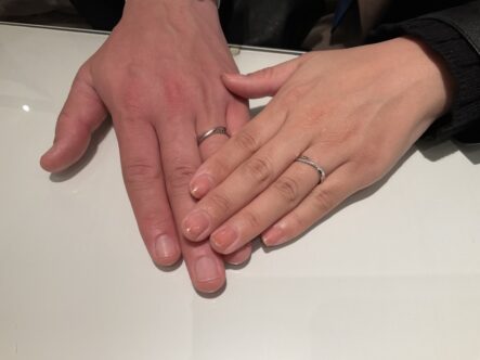 和歌山県日高郡　御坊市｜高品質な結婚指輪マリアージュエントをご成約いただきました