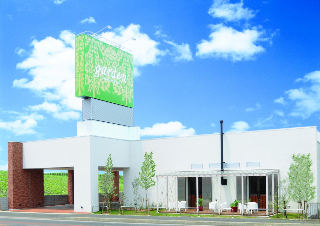 garden岸和田本店は国道26号線沿いです