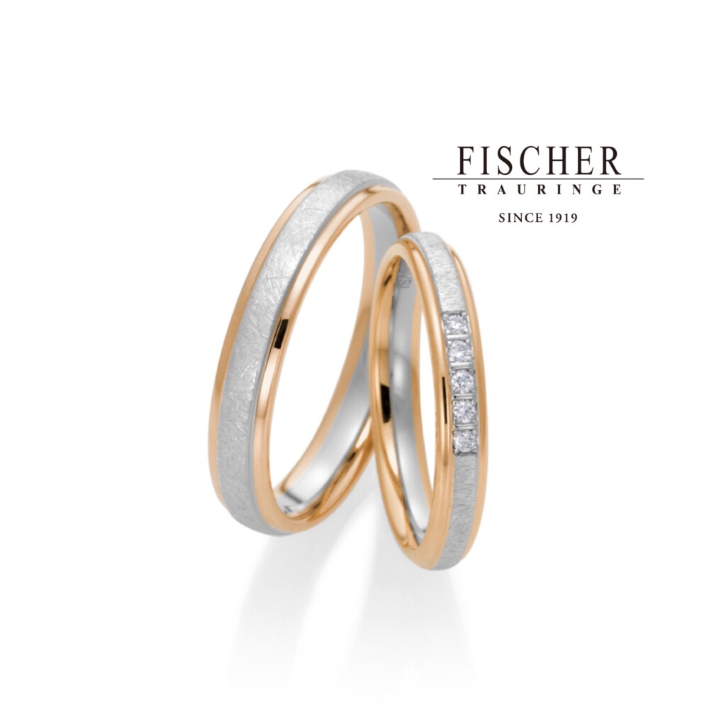 南大阪で人気の丈夫な鍛造製法の二色コンビリング