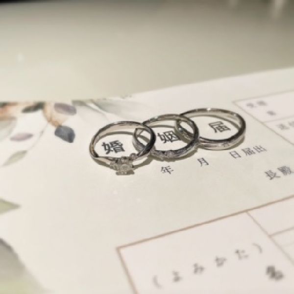 gardenオリジナル婚姻届