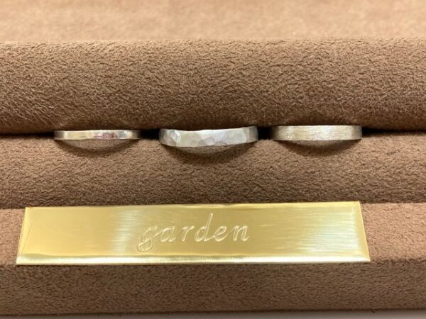 安い結婚指輪シルバー手作り